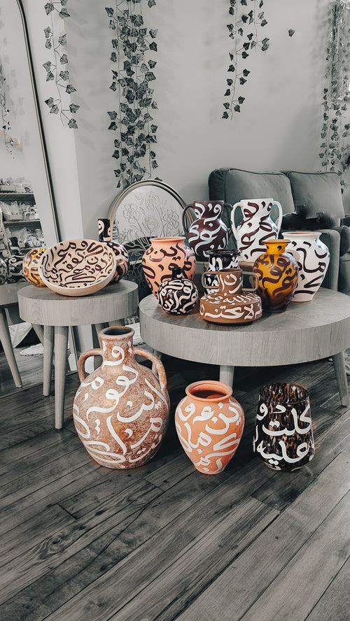 #1 & #2 Brown at Dusk Vase Set of 2