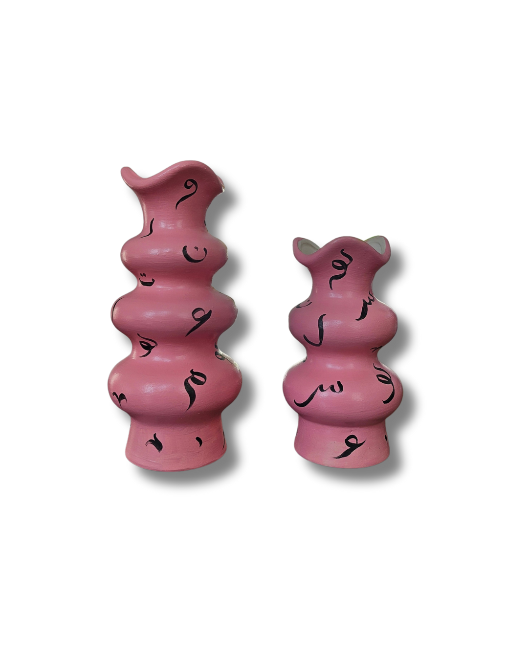 Hand Painted Vase- Fragments of an Oasis Collection- Vase #6